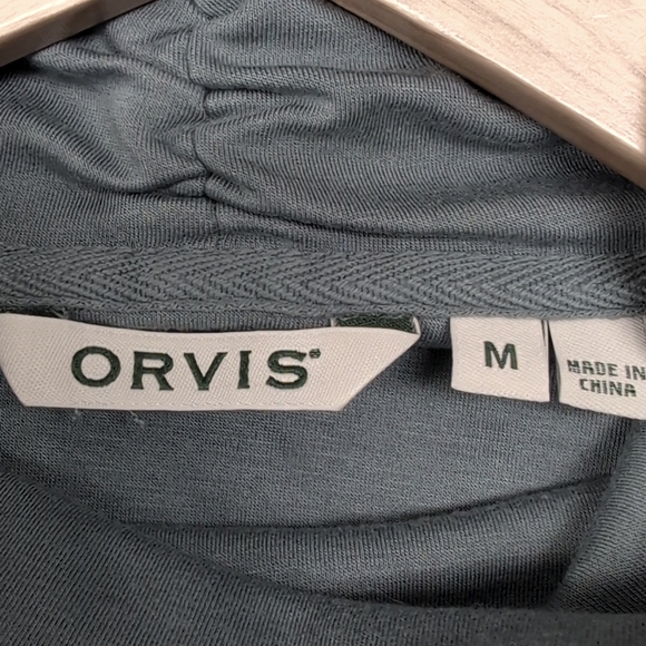 Orvis Front pocket Pullover Cowl Neck Top Size M - Picture 5 of 8
